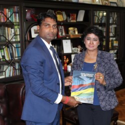 CEO & Publisher of Diplomacy & Beyond Plus with the Hon. President of the Republic of Mauritius, H.E. Ameenah Gurib-Fakim CEO & Publisher of Diplomacy & Beyond Plus with the Hon. President of the Republic of Mauritius, H.E. Ameenah Gurib-Fakim